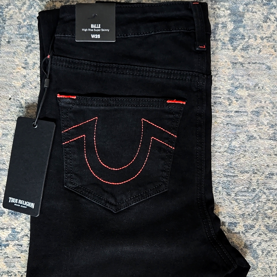 Women's Black Rinse Jeans